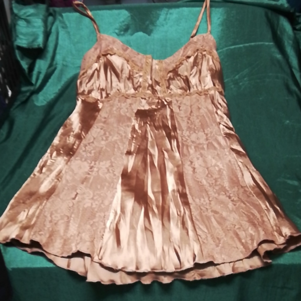 Spaghetti strap silky top